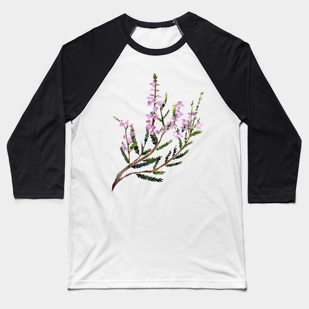 Heather Baseball T-Shirt by Babban Gaelg